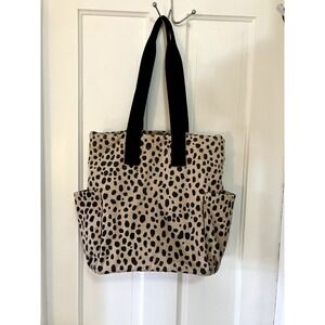 Animal Print Universal Thread Women's Canvas Tote Cheetah
